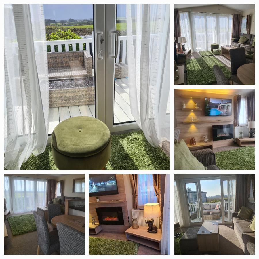 Beautiful 2 Bedroom Caravan, Holiday Park Tenby Saint Florence Bagian luar foto